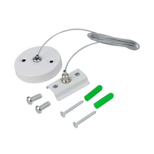 Комплект для подвесного монтажа шинопровода SK2-W-TL 2м белый серии TOP-LINE IN HOME - Фото 2