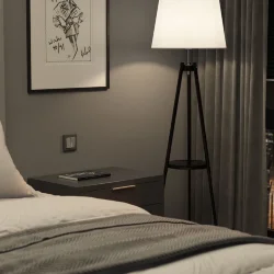 Рамка из поликарбоната на 1 пост Stark графит матовый W0011864