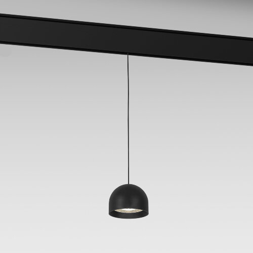 Slim Magnetic Трековый светильник 8W 4000K Uno (черный) - фото 1