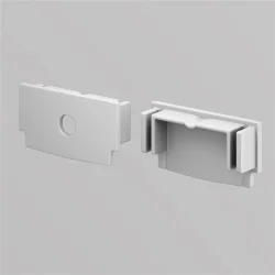 Комплект заглушек (для профиля 61x14) 10 шт., ALM011EC (Белый) ALM011EC