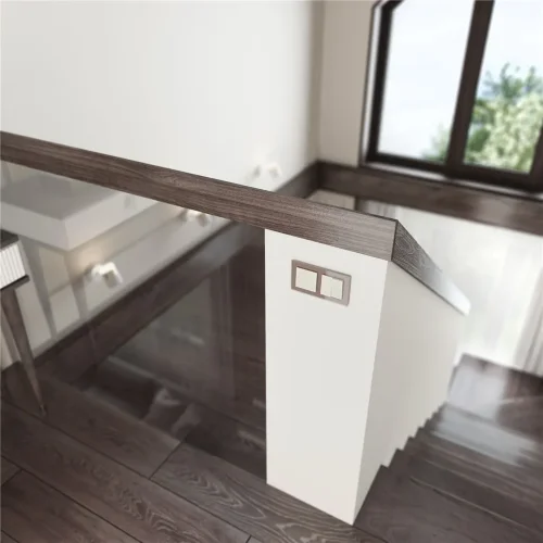 Перекрестный переключатель двухклавишный (слоновая кость) W1123003 - фото 3