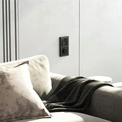 Рамка из поликарбоната на 2 поста Hammer черный W0022408 - фото 3