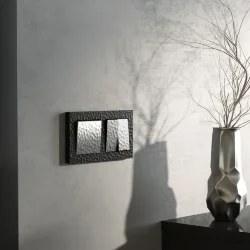 Рамка из поликарбоната на 2 поста Hammer черный W0022408