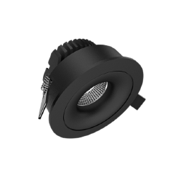 Светильник  встраиваемый наклонный, серия MINI COMBO, Черный, 8Вт, IP20, Теплый белый (3000К), DL-MINI-0801-38-BL-8-WW 010070