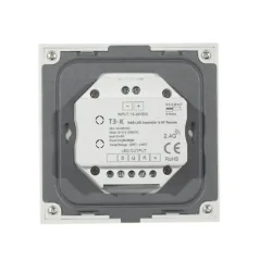 Панель T3-K White IC49 (12-24V, RGB, Rotary, RF 2.4GHz)