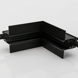 Коннектор угловой внутренний для встраиваемого низкопрофильного шинопровода SY-LINK, SY-LINK-INT-T2S-BL 013614