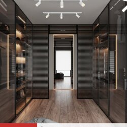 Светильник трековый TR-GU10 TBM-NL-WH под GU10 с подсветкой белый IN HOME