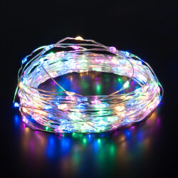 Гирлянда нить "роса" мульти 10М IP20 400-009 (060414)