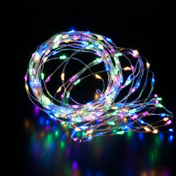 Гирлянда нить "роса" мульти 10М IP20 400-009 (060414)