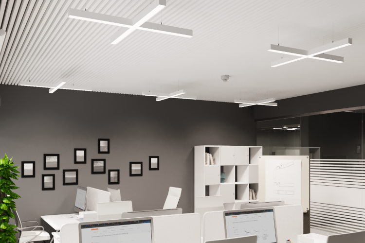 Светильник WOLTA PRO КОНТУР КРОСС ДСО03-144-201-4К-Ч Матовый - фото 4.