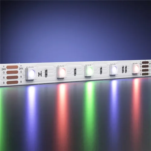 Светодиодная лента Ультра 24В 5050 14,4Вт/м Цветная (RGB) 5м IP 20 201139 (Белый) 201139 - фото 3