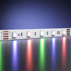 Светодиодная лента Ультра 24В 5050 14,4Вт/м Цветная (RGB) 5м IP 20 201139 (Белый) 201139