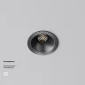 Встраиваемый светильник Alfa LED 4000K 10Вт 58° (Черный) - фото 11