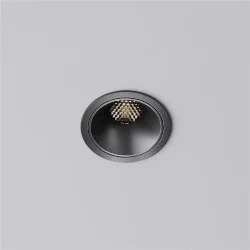 Встраиваемый светильник Альфа / Alfa LED 10 Вт 4000 К 60° (Черный) DL043-01-10W4K-RD-B-1