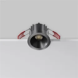Встраиваемый светильник Альфа / Alfa LED 10 Вт 4000 К 60° (Черный) DL043-01-10W4K-RD-B-1