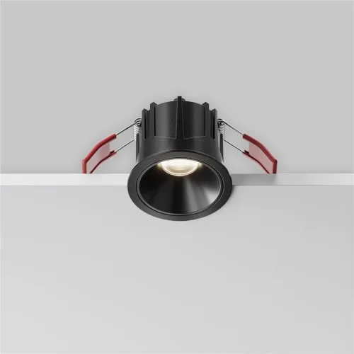 Встраиваемый светильник Альфа / Alfa LED 10 Вт 4000 К 60° (Черный) DL043-01-10W4K-RD-B-1 - фото 8