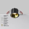 Встраиваемый светильник Альфа / Alfa LED 10 Вт 4000 К 60° (Черный) DL043-01-10W4K-RD-B-1 - фото 13