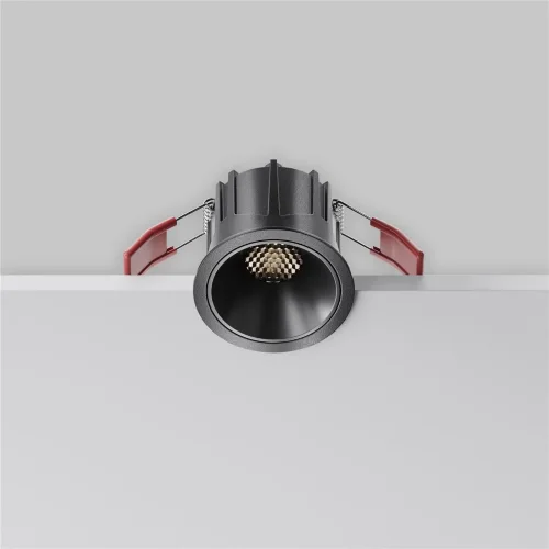 Встраиваемый светильник Альфа / Alfa LED 10 Вт 4000 К 60° (Черный) DL043-01-10W4K-RD-B-1 - фото 9
