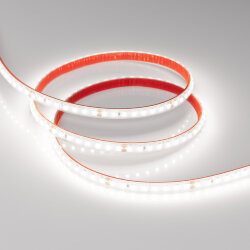 Светодиодная лента герметичная RTW-PR-A128-10mm 24V White6000 (9.6 W/m, IP66, 2835, 5m) (Arlight, высок.эфф.150 лм/Вт)