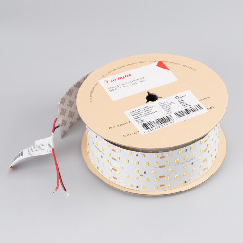 Светодиодная лента S2-2500 24V Day 4000K 52mm (2835, 420 LED/m, LUX) (Arlight, 30 Вт/м, IP20) - фото 3