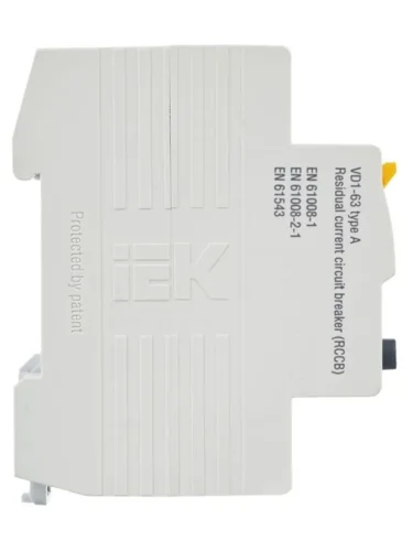 Выключатель дифференциального тока (УЗО) 2п 32А 30мА тип A ВД1-63 KARAT IEK MDV11-2-032-030 - фото 5