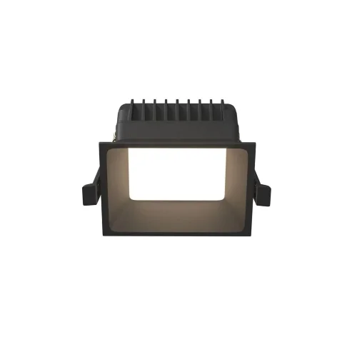 Встраиваемый светильник Okno 3000-4000-6000K 8Вт 100° IP 44 (Черный) - фото