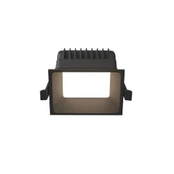 Встраиваемый светильник Okno 3000-4000-6000K 8Вт 100° IP 44 (Черный)