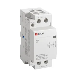 Контактор модульный КМ 25А 2NО (2 мод.) EKF km-2-25-20