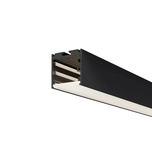 Радиусный профиль 35x35 линейный черный 2.5м (Черный) - фото