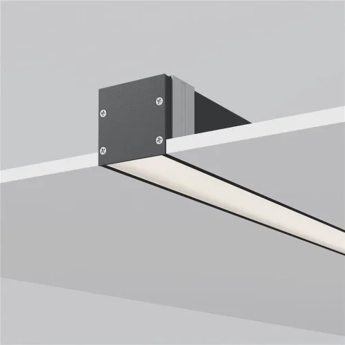 Радиусный профиль 35x35 линейный черный 2.5м (Черный) - фото 7