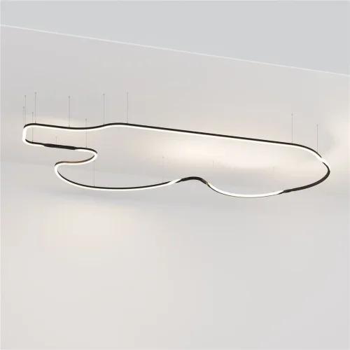 Радиусный профиль 35x35 линейный черный 2.5м (Черный) - фото 8