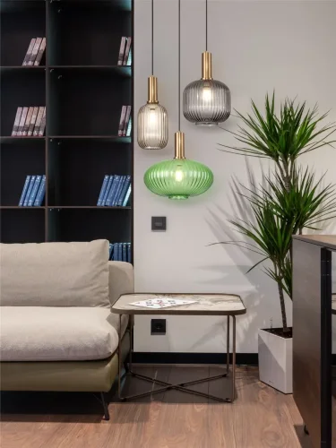 Подвесной светильник Freya FR8012PL-01GN (Латунь) - фото 6