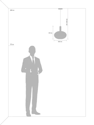 Подвесной светильник Freya FR8012PL-01GN (Латунь) - фото 7