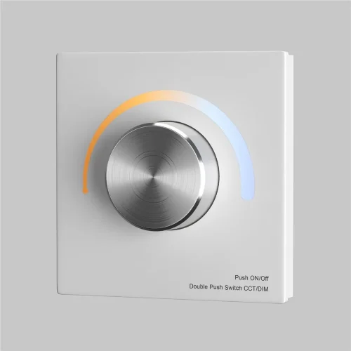 Роторная панель управления RF двухканальная 12-48В Комбинированная (MIX) 480Вт (Белый) 711025 - фото 2