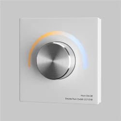 Роторная панель управления RF двухканальная 12-48В Комбинированная (MIX) 480Вт (Белый) 711025