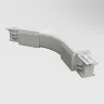 Коннектор гибкий Trinity белый (Белый) TRA005CF-31W - фото 7