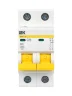 Выключатель автоматический модульный 2п C 25А 4.5кА ВА47-29 KARAT IEK MVA20-2-025-C - фото 2