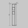 Уличная розетка Розетка / Socket 2x2000Вт IP 54 (Графит) O459FL-GF02SC - фото 7