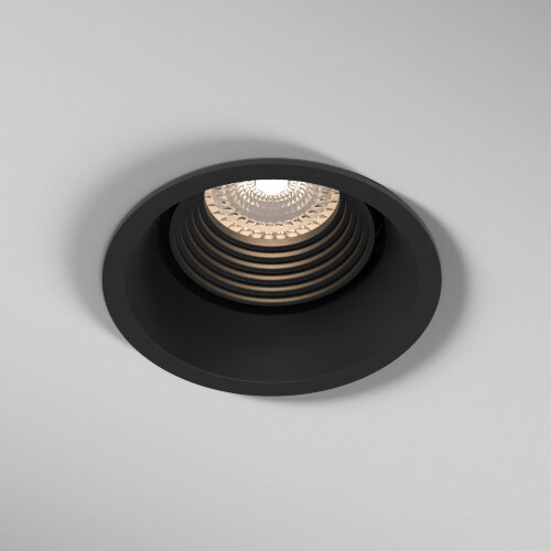 Светильник встраиваемый Punto черный - Фото 2