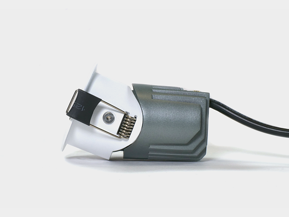 'Светильник встраиваемый 7Вт 55° IP65 белый 3000К поворотный RC-D52-7-WH-WW65. Фото 5