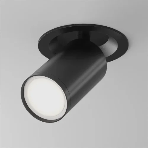 Встраиваемый светильник Фокус С / FOCUS S 1*GU10 10 Вт (Черный) C048CL-U-1B - фото