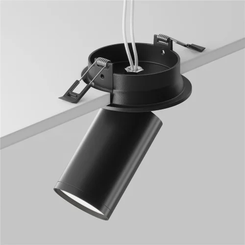 Встраиваемый светильник Фокус С / FOCUS S 1*GU10 10 Вт (Черный) C048CL-U-1B - фото 6