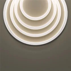 Гибкий неон 12x12 24В 12Вт/м 4000K IP67 5м (Белый)