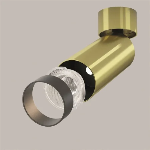 Потолочный светильник FOCUS LED 3000K 12W 50° (Латунь) - фото 10