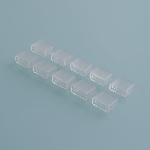 Заглушка для одностороннего светодиодного гибкого неона 220V 2835 (10&nbsp;шт.) - Фото 2