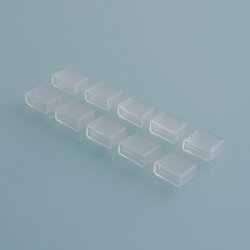 Заглушка для одностороннего светодиодного гибкого неона 220V 2835 (10 шт.) End Cup 220V 2835 single