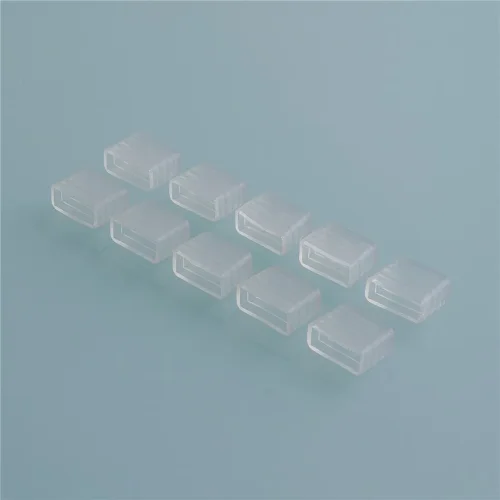 Заглушка для одностороннего светодиодного гибкого неона 220V 2835 (10 шт.) End Cup 220V 2835 single - фото 2