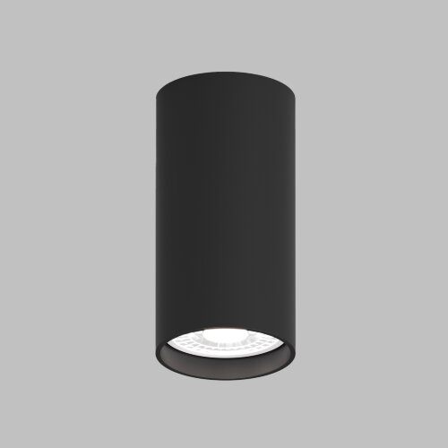 DK2008-BK Светильник накладной IP 20, 50 Вт, GU10, черный, алюминий.
