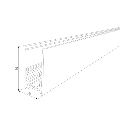 Slim Magnetic Шинопровод накладной белый (2 м) 85084/00 85084/00 - фото 3
