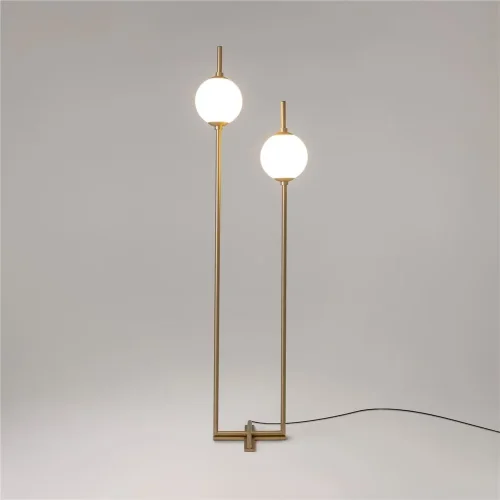 Напольный светильник (торшер) The Sixth Sense 3000К 12Вт (Латунь) - фото 13